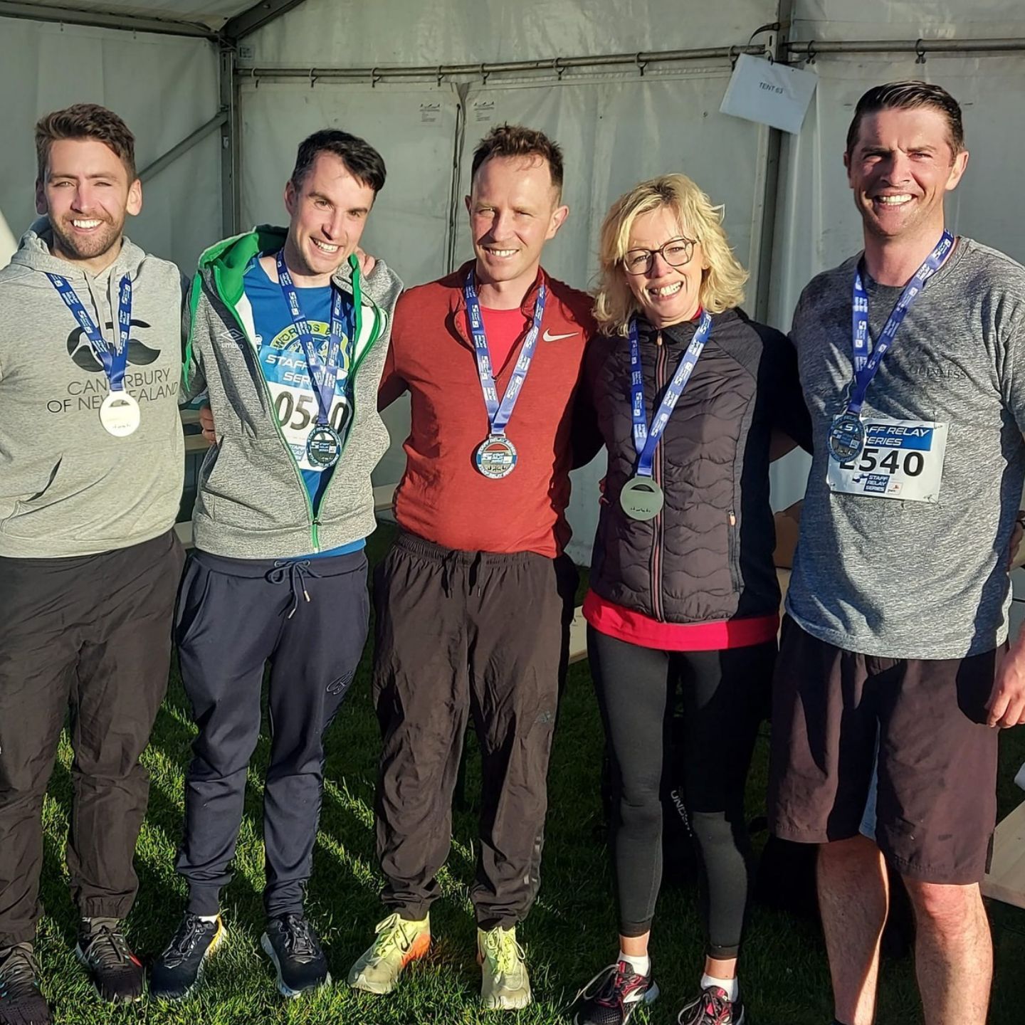 Castlehaven Finance Staff Relay Series Team